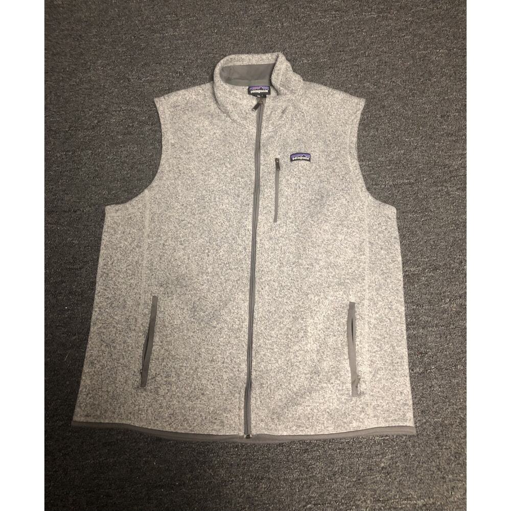 PATAGONIA Jacket Mens XXL Gray Better Sweater Fleece Vest